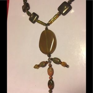 Necklace with Agate pedant